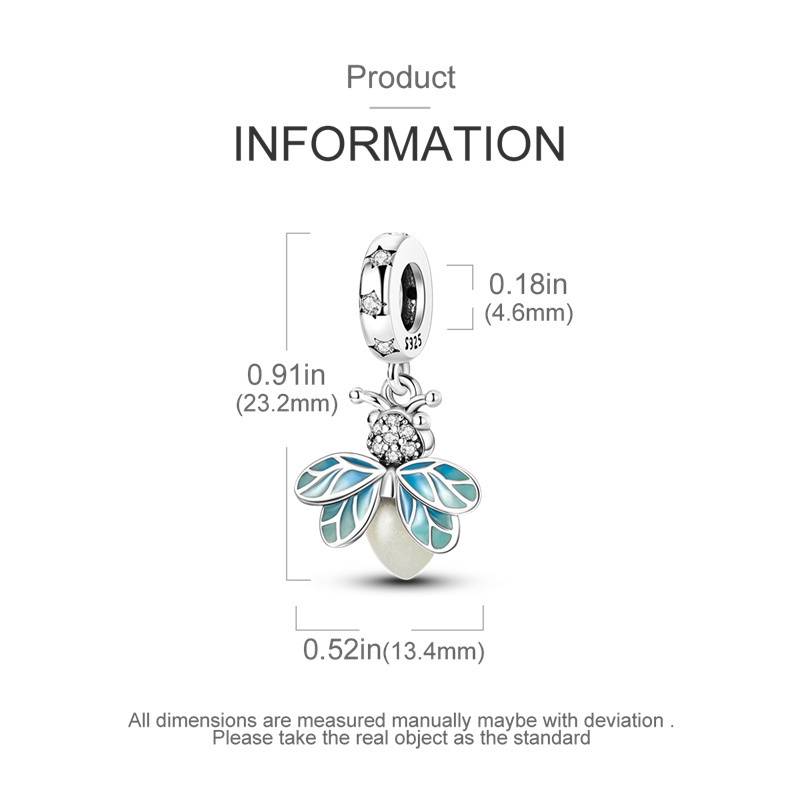 925 Sterling Silver Green Four - Red Clover Flower 评论和价格