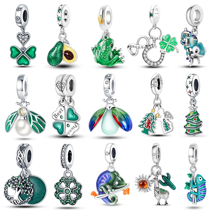 925 Sterling Silver Tree of Li - Red Clover Flower 评论和价格