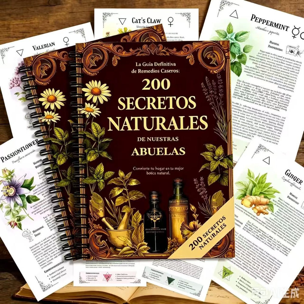 200 Natural Secrets A5 Spanish - Herbal Wellness In 评论和价格