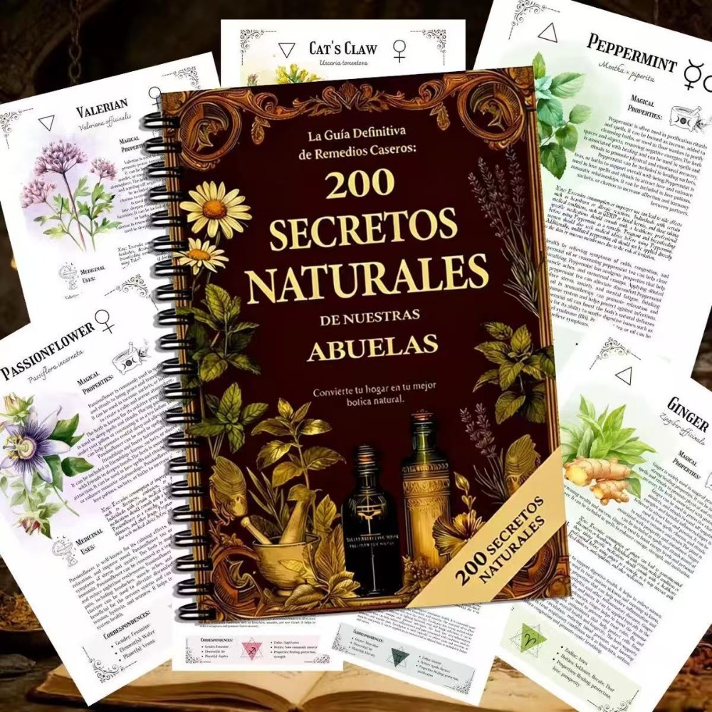 200 Natural Secrets A5 Spanish - Herbal Wellness In 评论和价格