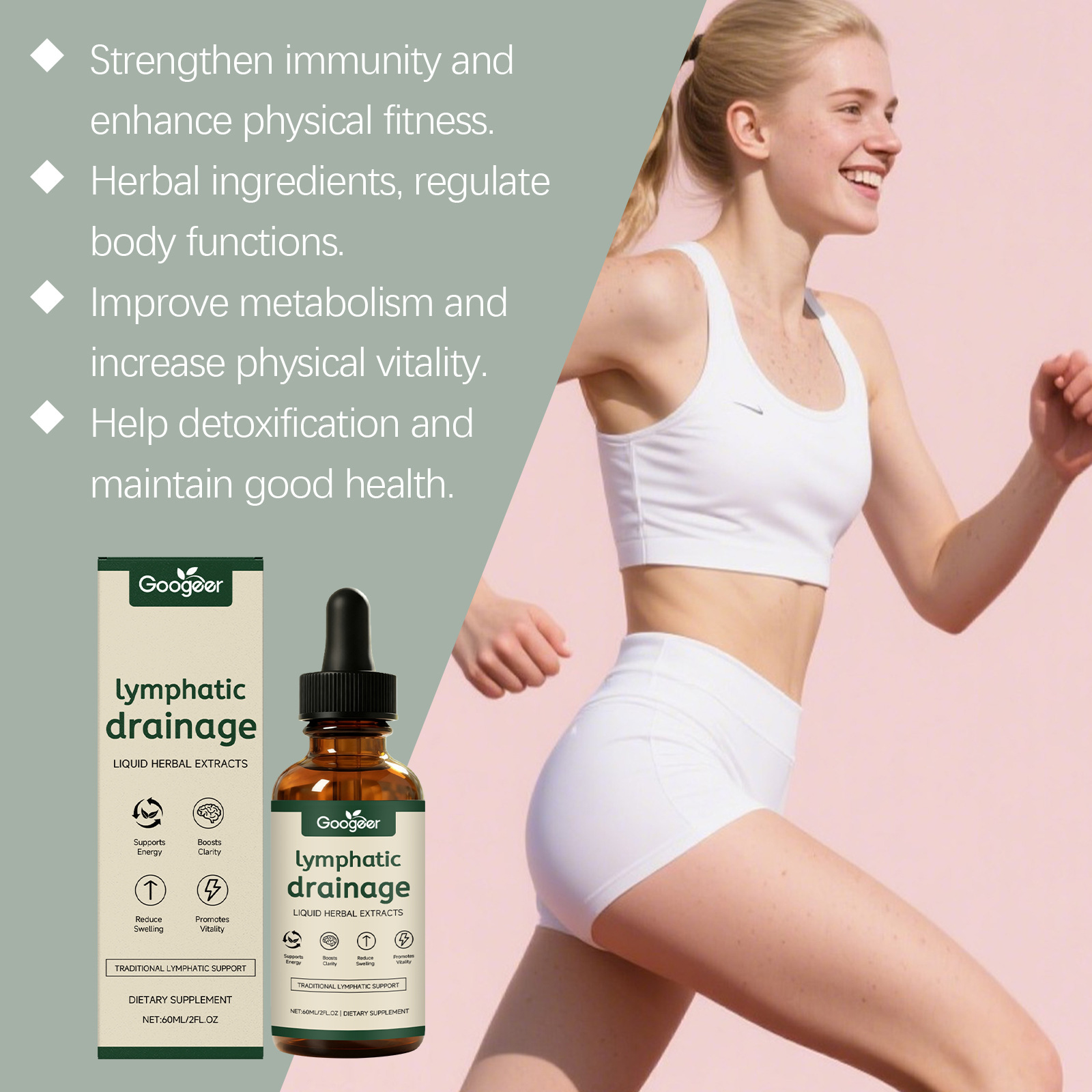 Lymphatic Drainage Drops 11-in - Herbal Weight 评论和价格